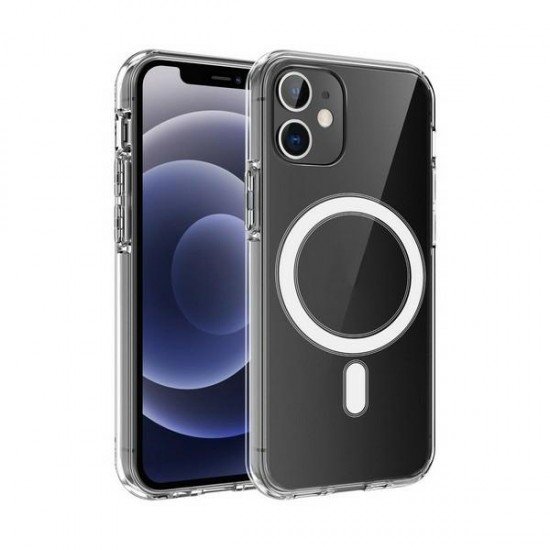 Mercury MagSafe Back Case для Apple iPhone 12 mini - Прозрачный - силиконовый чехол-накладка / бампер-крышка