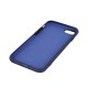 OEM Silicone Back Case (Microfiber Soft Touch) priekš Samsung Galaxy A12 A125 - Tumši Zils - matēts silikona aizmugures apvalks