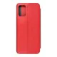 Smart View Window Wake / Sleep Book Case priekš Samsung Galaxy A72 A725 - Sarkans - sāniski atverams maciņš ar lodziņu / grāmatveida maks Smart View Window Wake / Sleep Book Case priekš Samsung Galaxy A72 A725 - Sarkans - sāniski atverams maciņš ar lodziņu / grāmatveida maks