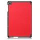 Tri-fold Stand PU Smart Auto Wake/Sleep Leather Case для Huawei MatePad T10 / T10s - Красный - чехол-книжка со стендом / подставкой Tri-fold Stand PU Smart Auto Wake/Sleep Leather Case для Huawei MatePad T10 / T10s - Красный - чехол-книжка со стендом / подставкой