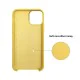 Forcell Silicone Case (Microfiber Soft Touch) для Apple iPhone 12 mini - Жёлтый - матовая силиконовая накладка / бампер-крышка Forcell Silicone Case (Microfiber Soft Touch) для Apple iPhone 12 mini - Жёлтый - матовая силиконовая накладка / бампер-крышка