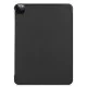 Tri-fold Stand PU Leather Smart Case priekš Apple iPad Pro 11 (2020 / 2021) - Melns - sāniski atverams maciņš ar stendu Tri-fold Stand PU Leather Smart Case priekš Apple iPad Pro 11 (2020 / 2021) - Melns - sāniski atverams maciņš ar stendu