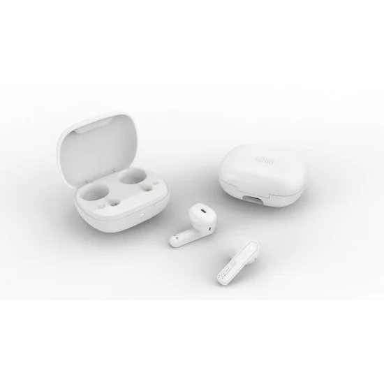 UiiSii TWS21 Bluetooth 5.0 universālas bezvadu austiņas ar telefona zvana funkciju - Baltas UiiSii TWS21 Bluetooth 5.0 universālas bezvadu austiņas ar telefona zvana funkciju - Baltas