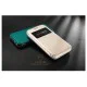 Kalaideng Sun series для Samsung Galaxy J1 J100 - Золотой - чехол-книжка с окошком, магнитом и стендом / подставкой (кожаный чехол-книжка, leather book wallet case cover stand) Kalaideng Sun series для Samsung Galaxy J1 J100 - Золотой - чехол-книжка с окошком, магнитом и стендом / подставкой (кожаный чехол-книжка, leather book wallet case cover stand)