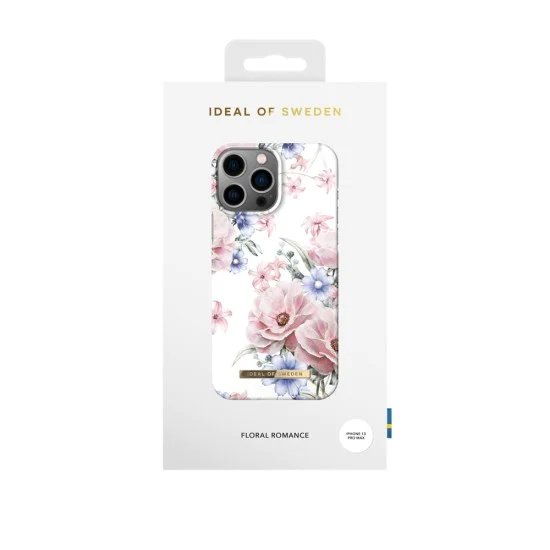 iDeal of Sweden Fashion CS17 Back Case для Apple iPhone 13 Pro Max - Floral Romance - пластиковый чехол-накладка с встроенной металической пластиной / бампер-крышка iDeal of Sweden Fashion CS17 Back Case для Apple iPhone 13 Pro Max - Floral Romance - пластиковый чехол-накладка с встроенной металической пластиной / бампер-крышка