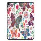 Tri-fold Stand PU Smart Auto Wake/Sleep Leather Case для Apple iPad Pro 11 (2018) / Air 4 (2020) / Air 5 (2022) - Цветы / Бабочки - чехол-книжка со стендом / подставкой Tri-fold Stand PU Smart Auto Wake/Sleep Leather Case для Apple iPad Pro 11 (2018) / Air 4 (2020) / Air 5 (2022) - Цветы / Бабочки - чехол-книжка со стендом / подставкой