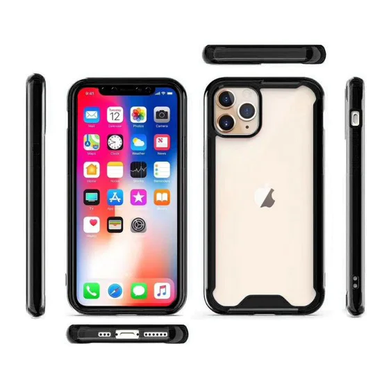 Tel Protect Acrilic Back Case priekš Samsung Galaxy A13 4G A135 - Melns - triecienizturīgs silikona aizmugures apvalks / bampers-vāciņš Tel Protect Acrilic Back Case priekš Samsung Galaxy A13 4G A135 - Melns - triecienizturīgs silikona aizmugures apvalks / bampers-vāciņš