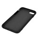 OEM Silicone Back Case (Microfiber Soft Touch) priekš Xiaomi Redmi Note 11 / Note 11S - Melns - matēts silikona aizmugures apvalks