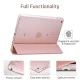 ESR Ascend Tri-fold Book Case priekš Apple iPad 10.2 (2019 / 2020 / 2021) - Rozā Zelts - sāniski atverams maciņš ar stendu ESR Ascend Tri-fold Book Case priekš Apple iPad 10.2 (2019 / 2020 / 2021) - Rozā Zelts - sāniski atverams maciņš ar stendu