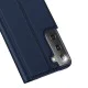 Dux Ducis Skin Pro series priekš Samsung Galaxy S22 Ultra 5G S908 - Tumši Zils - sāniski atverams maciņš ar magnētu un stendu Dux Ducis Skin Pro series priekš Samsung Galaxy S22 Ultra 5G S908 - Tumši Zils - sāniski atverams maciņš ar magnētu un stendu
