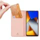 Dux Ducis Skin Pro series для Xiaomi Poco X4 Pro 5G - Розовое Золото - чехол-книжка с магнитом и стендом / подставкой Dux Ducis Skin Pro series для Xiaomi Poco X4 Pro 5G - Розовое Золото - чехол-книжка с магнитом и стендом / подставкой