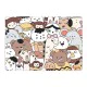Enkay Hat Prince Hard PC Protective Case для Apple MacBook Air 13-inch (2018 / 2019) A1932; (2020) A2179; M1 (2020) A2337 - Зоо - пластиковая накладка / чехол с обеих сторон Enkay Hat Prince Hard PC Protective Case для Apple MacBook Air 13-inch (2018 / 2019) A1932; (2020) A2179; M1 (2020) A2337 - Зоо - пластиковая накладка / чехол с обеих сторон