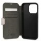 Guess 4G Stripe Collection Book Case GUBKP13S4GDPI priekš Apple iPhone 13 mini - Rozā - mākslīgās ādas sāniski atverams maciņš ar stendu Guess 4G Stripe Collection Book Case GUBKP13S4GDPI priekš Apple iPhone 13 mini - Rozā - mākslīgās ādas sāniski atverams maciņš ar stendu
