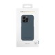 iDeal of Sweden Seamless SS22 Back Case priekš Apple iPhone 14 Pro - Midnight Blue - ciets silikona aizmugures apvalks ar iebūvētu metālisku plāksni / bampers-vāciņš