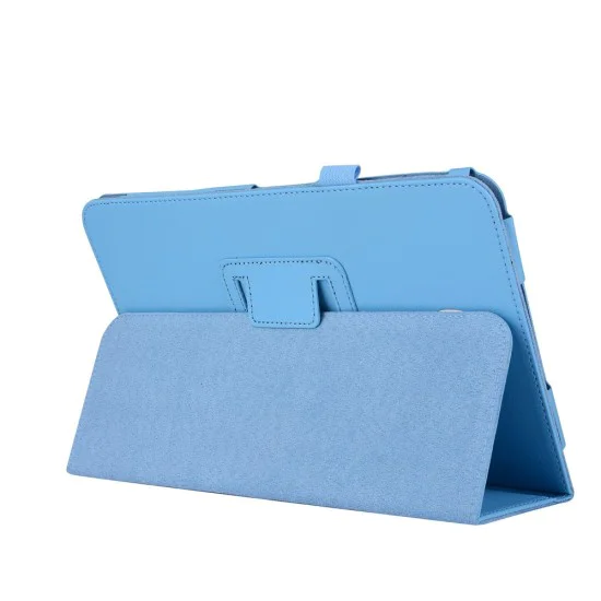 Litchi Grain Smart PU Leather Case for Samsung Galaxy Tab A 10.1 (2016) T580 / T585 - Baby Blue - sāniski atverams maciņš ar stendu (ādas maks, grāmatiņa, leather book wallet case cover stand) Litchi Grain Smart PU Leather Case for Samsung Galaxy Tab A 10.1 (2016) T580 / T585 - Baby Blue - sāniski atverams maciņš ar stendu (ādas maks, grāmatiņa, leather book wallet case cover stand)