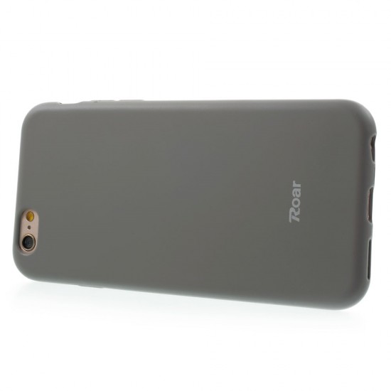 RoarKorea All Day Colorful Jelly Case для Asus Zenfone 3 ZE520KL - Серый - матовая силиконовая накладка / бампер (крышка чехол, slim TPU silicone cover shell, bumper)