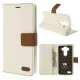 RoarKorea Simply Life Diary LG G4 H815 - Balts - sāniski atverams maciņš ar stendu (ādas maks, grāmatiņa, leather book wallet case cover stand) RoarKorea Simply Life Diary LG G4 H815 - Balts - sāniski atverams maciņš ar stendu (ādas maks, grāmatiņa, leather book wallet case cover stand)