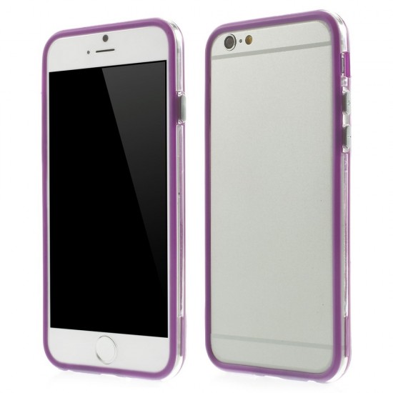 PC TPU Hybrid Bumper Case для Apple iPhone 6s 6 4.7 inch - Фиолетовый - силиконовый / пластиковый бампер