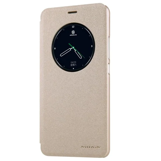 NILLKIN Sparkle Series View Window Leather Flip Case for Meizu M3 Note - Gold - sāniski atverams maciņš ar lodziņu (ādas maks, grāmatiņa, leather book wallet case cover) NILLKIN Sparkle Series View Window Leather Flip Case for Meizu M3 Note - Gold - sāniski atverams maciņš ar lodziņu (ādas maks, grāmatiņa, leather book wallet case cover)