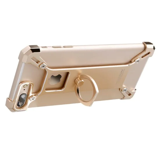 Nillkin Barde Series Metal Frame Case priekš Apple iPhone 7 Plus / 8 Plus - Zelts - alumīnija apvalks (bampers, vāciņš, slim cover shell, bumper) Nillkin Barde Series Metal Frame Case priekš Apple iPhone 7 Plus / 8 Plus - Zelts - alumīnija apvalks (bampers, vāciņš, slim cover shell, bumper)
