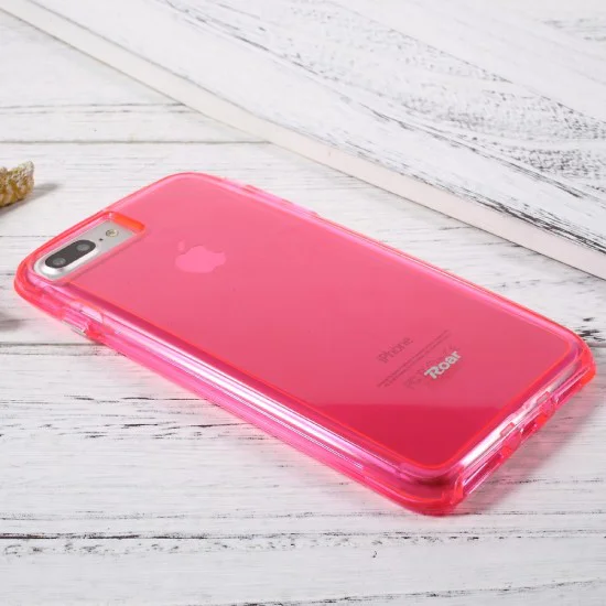 RoarKorea Bright Clear series TPU Bumper Hard PC Back Case для Apple iPhone 7 Plus / 8 Plus - Розовый - силиконовый чехол-накладка (тонкий бампер крышка-обложка, slim silicone cover) RoarKorea Bright Clear series TPU Bumper Hard PC Back Case для Apple iPhone 7 Plus / 8 Plus - Розовый - силиконовый чехол-накладка (тонкий бампер крышка-обложка, slim silicone cover)