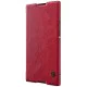 NILLKIN Qin Series Card Slot Flip Leather Mobile Shell priekš Sony Xperia XA1 Ultra G3212 / G3221 - Sarkans - sāniski atverams maciņš (ādas maks, grāmatiņa, leather book wallet case cover) NILLKIN Qin Series Card Slot Flip Leather Mobile Shell priekš Sony Xperia XA1 Ultra G3212 / G3221 - Sarkans - sāniski atverams maciņš (ādas maks, grāmatiņa, leather book wallet case cover)