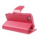 Mercury Goospery Sonata Diary для Apple iPhone 4 / 4S - Розовый - чехол-книжка с стендом / подставкой (эко кожаный чехол книжка, PU leather book wallet case cover stand)