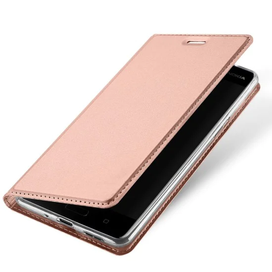 Dux Ducis Skin Pro series priekš Nokia 2 - Rozā Zelts - sāniski atverams maciņš ar magnētu un stendu (ādas maks, grāmatiņa, leather book wallet case cover stand) Dux Ducis Skin Pro series priekš Nokia 2 - Rozā Zelts - sāniski atverams maciņš ar magnētu un stendu (ādas maks, grāmatiņa, leather book wallet case cover stand)