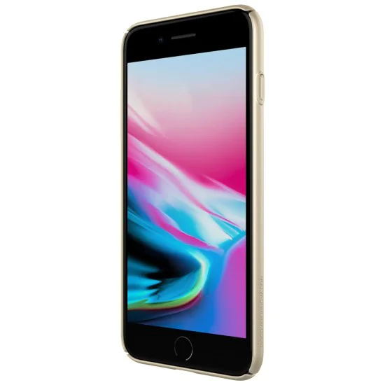 NILLKIN Air Series Heat Dissipation Matte PC Hard Case priekš Apple iPhone 8 Plus - Zelts - plastikas aizmugures apvalks (bampers, vāciņš, PU back cover, bumper shell) NILLKIN Air Series Heat Dissipation Matte PC Hard Case priekš Apple iPhone 8 Plus - Zelts - plastikas aizmugures apvalks (bampers, vāciņš, PU back cover, bumper shell)