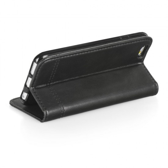 Prestige Book Case priekš Xiaomi Pocophone F1 - Melns - sāniski atverams maciņš ar stendu (ādas maks, grāmatiņa, leather book wallet case cover stand)