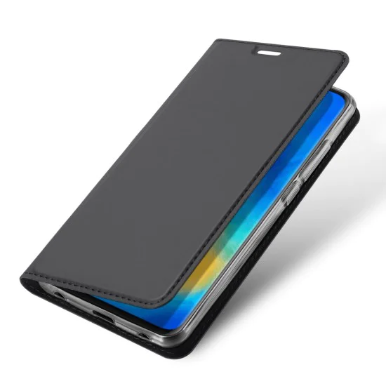 Dux Ducis Skin Pro series для Huawei Mate 20 Pro - Тёмно Серый - чехол-книжка с магнитом и стендом / подставкой (кожаный чехол-книжка, leather book wallet case cover stand) Dux Ducis Skin Pro series для Huawei Mate 20 Pro - Тёмно Серый - чехол-книжка с магнитом и стендом / подставкой (кожаный чехол-книжка, leather book wallet case cover stand)