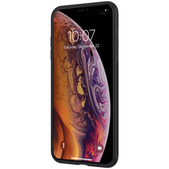 NILLKIN Textured Back Case для Apple iPhone XR - Черный - силиконовая / пластиковая накладка бампер (крышка чехол, lcover, bumper) NILLKIN Textured Back Case для Apple iPhone XR - Черный - силиконовая / пластиковая накладка бампер (крышка чехол, lcover, bumper)