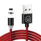 Usams 1.2M U-Sure Magnet US-SJ157 2.1A USB to Lightning cable - Красный - Apple iPhone / iPad магнитный кабель / провод для зарядки Usams 1.2M U-Sure Magnet US-SJ157 2.1A USB to Lightning cable - Красный - Apple iPhone / iPad магнитный кабель / провод для зарядки