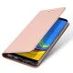 Dux Ducis Skin Pro series для Samsung Galaxy A9 (2018) A920 - Розовое Золото - чехол-книжка с магнитом и стендом / подставкой (кожаный чехол-книжка, leather book wallet case cover stand) Dux Ducis Skin Pro series для Samsung Galaxy A9 (2018) A920 - Розовое Золото - чехол-книжка с магнитом и стендом / подставкой (кожаный чехол-книжка, leather book wallet case cover stand)