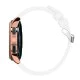20mm Twill Texture Silicone Watchband Strap - Balts - silikona siksniņas (jostas) priekš pulksteņiem 20mm Twill Texture Silicone Watchband Strap - Balts - silikona siksniņas (jostas) priekš pulksteņiem