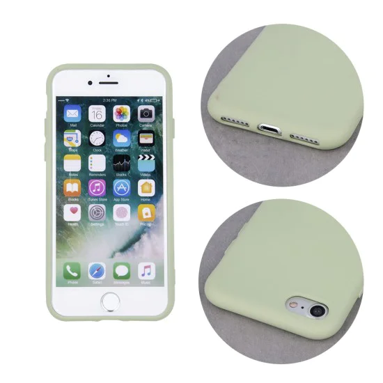 OEM Silicone Back Case (Microfiber Soft Touch) для Xiaomi Redmi 6A - Зелёный - матовая силиконовая накладка / бампер OEM Silicone Back Case (Microfiber Soft Touch) для Xiaomi Redmi 6A - Зелёный - матовая силиконовая накладка / бампер