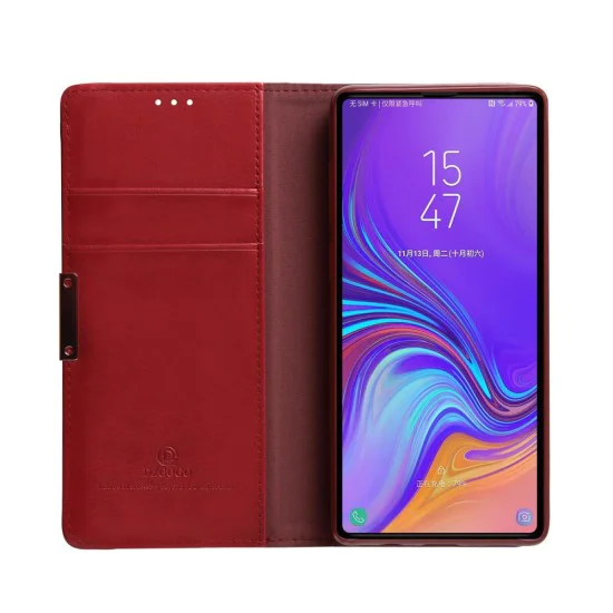 Dzgogo Royale II series для Samsung Galaxy Note 10 N970 - Красный - чехол-книжка из натуральной кожи с подставкой / стендом и магнитом (genuine leather book wallet case cover stand) Dzgogo Royale II series для Samsung Galaxy Note 10 N970 - Красный - чехол-книжка из натуральной кожи с подставкой / стендом и магнитом (genuine leather book wallet case cover stand)