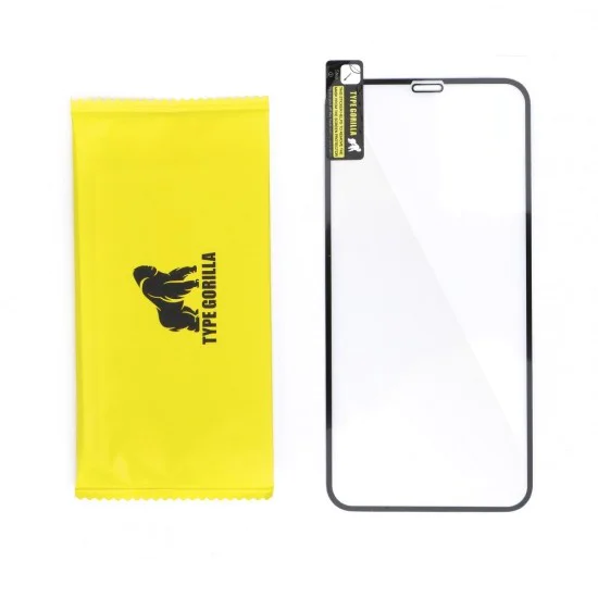 Type Gorilla 5D Full Glue Tempered Glass (Anti-Explode Nano) priekš Samsung Galaxy S8 G950 - Melns - Ekrāna Aizsargstikls / Bruņota Stikla Aizsargplēve Type Gorilla 5D Full Glue Tempered Glass (Anti-Explode Nano) priekš Samsung Galaxy S8 G950 - Melns - Ekrāna Aizsargstikls / Bruņota Stikla Aizsargplēve