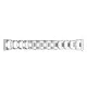 20mm D-shape Rhinestone Decor Alloy Watch Bracelet - Sudrabains - siksniņas (jostas) viedpulksteņiem no nerūsējoša tērauda 20mm D-shape Rhinestone Decor Alloy Watch Bracelet - Sudrabains - siksniņas (jostas) viedpulksteņiem no nerūsējoša tērauda
