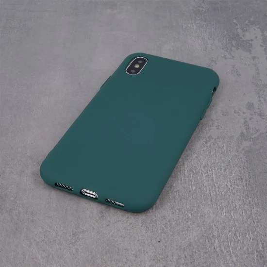 OEM Silicone Back Case (Microfiber Soft Touch) для Huawei P Smart Z / Honor 9X - Тёмно Зелёный - матовая силиконовая накладка / бампер OEM Silicone Back Case (Microfiber Soft Touch) для Huawei P Smart Z / Honor 9X - Тёмно Зелёный - матовая силиконовая накладка / бампер