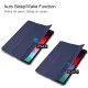 Tri-fold Stand PU Smart Auto Wake/Sleep Leather Case priekš Apple iPad Pro 11 (2018) / Air 4 (2020) / Air 5 (2022) - Tumši Zils - sāniski atverams maciņš ar stendu Tri-fold Stand PU Smart Auto Wake/Sleep Leather Case priekš Apple iPad Pro 11 (2018) / Air 4 (2020) / Air 5 (2022) - Tumši Zils - sāniski atverams maciņš ar stendu