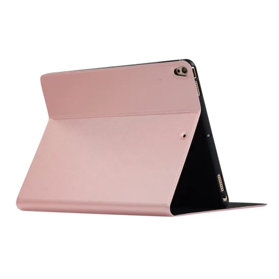 PU Leather Stand Tablet Cover Case priekš Apple iPad 10.2 (2019 / 2020 / 2021) / Air 3 10.5 (2019) / iPad Pro 10.5 (2017) - Rozā Zelts - sāniski atverams maciņš ar stendu PU Leather Stand Tablet Cover Case priekš Apple iPad 10.2 (2019 / 2020 / 2021) / Air 3 10.5 (2019) / iPad Pro 10.5 (2017) - Rozā Zelts - sāniski atverams maciņš ar stendu