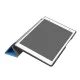 Tri-fold Stand PU Smart Auto Wake/Sleep Leather Case priekš Lenovo Tab 4 8.0 TB-8504 - Gaiši Zils - sāniski atverams maciņš ar stendu Tri-fold Stand PU Smart Auto Wake/Sleep Leather Case priekš Lenovo Tab 4 8.0 TB-8504 - Gaiši Zils - sāniski atverams maciņš ar stendu