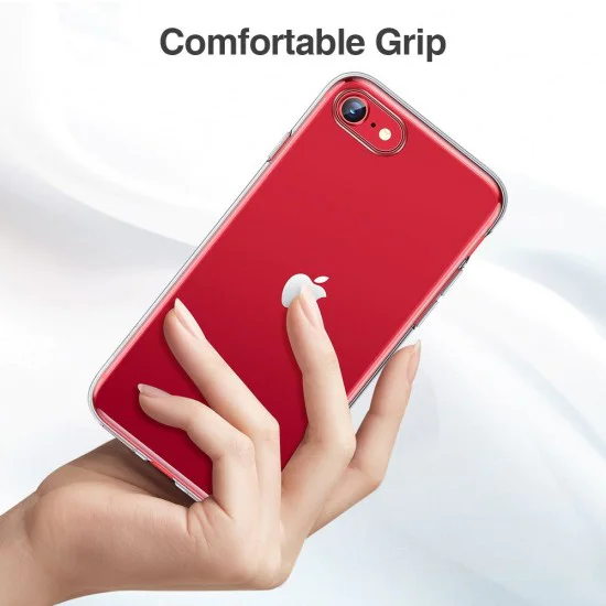 ESR Essential Zero Back Cover priekš Apple iPhone 7 / 8 / SE2 (2020) / SE3 (2022) - Caurspīdīgs - silikona aizmugures apvalks / bampers-vāciņš ESR Essential Zero Back Cover priekš Apple iPhone 7 / 8 / SE2 (2020) / SE3 (2022) - Caurspīdīgs - silikona aizmugures apvalks / bampers-vāciņš
