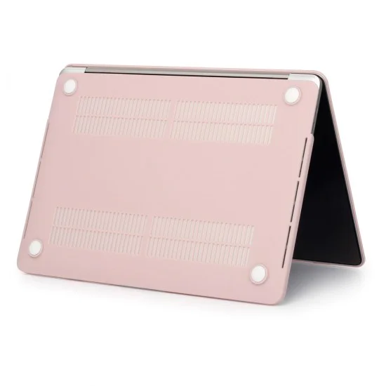 Matte Plastic Protective Case для Apple MacBook Pro 13-inch (2016 - 2020) A1706 / A1708 / A1989 / A2159 / A2251 / A2289 - Розовый - матовая пластиковая накладка / чехол с обеих сторон Matte Plastic Protective Case для Apple MacBook Pro 13-inch (2016 - 2020) A1706 / A1708 / A1989 / A2159 / A2251 / A2289 - Розовый - матовая пластиковая накладка / чехол с обеих сторон