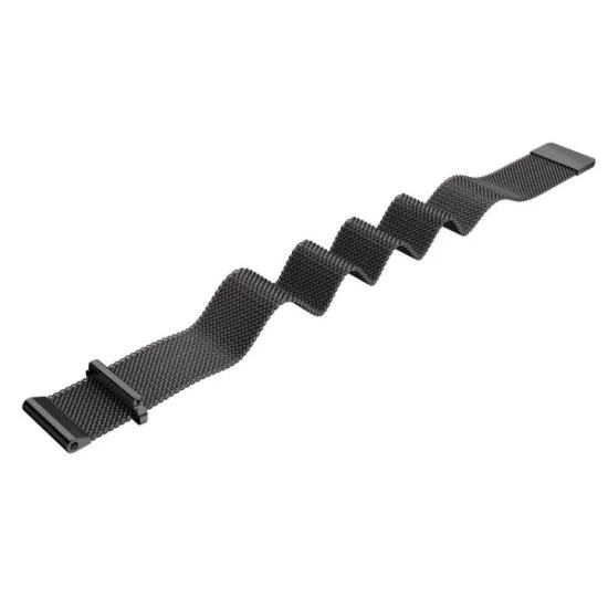 22mm Tech-Protect Magnetic Milanese Metal Watch Band - Melns - siksniņa viedpulksteņiem no nerūsējoša tērauda ar magnētu 22mm Tech-Protect Magnetic Milanese Metal Watch Band - Melns - siksniņa viedpulksteņiem no nerūsējoša tērauda ar magnētu