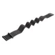 22mm Tech-Protect Magnetic Milanese Metal Watch Band - Melns - siksniņa viedpulksteņiem no nerūsējoša tērauda ar magnētu 22mm Tech-Protect Magnetic Milanese Metal Watch Band - Melns - siksniņa viedpulksteņiem no nerūsējoša tērauda ar magnētu