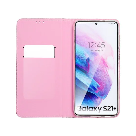 Forcell Shining Book Case для Samsung Galaxy A72 A725 - Розовое Золото - чехол-книжка со стендом / подставкой Forcell Shining Book Case для Samsung Galaxy A72 A725 - Розовое Золото - чехол-книжка со стендом / подставкой