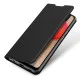 Dux Ducis Skin Pro series priekš Samsung Galaxy A02s A025G - Melns - sāniski atverams maciņš ar magnētu un stendu Dux Ducis Skin Pro series priekš Samsung Galaxy A02s A025G - Melns - sāniski atverams maciņš ar magnētu un stendu