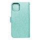 Forcell Mezzo Book Case для Samsung Galaxy S21 Plus G996 - Бирюзовый / Мандала - чехол-книжка со стендом / подставкой и шнурком